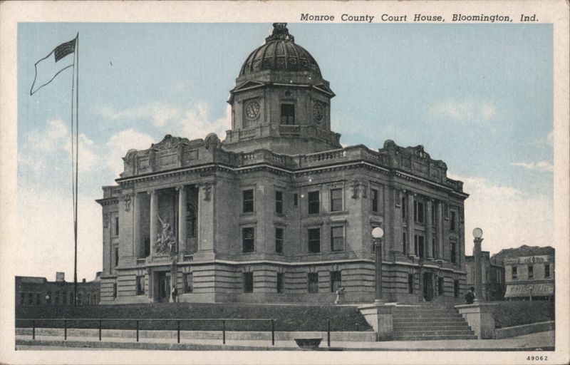Monroe County Court House, Bloomington, Ind. Indiana