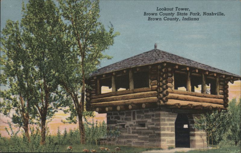 Lookout Tower, Brown County State Park Nashville Indiana