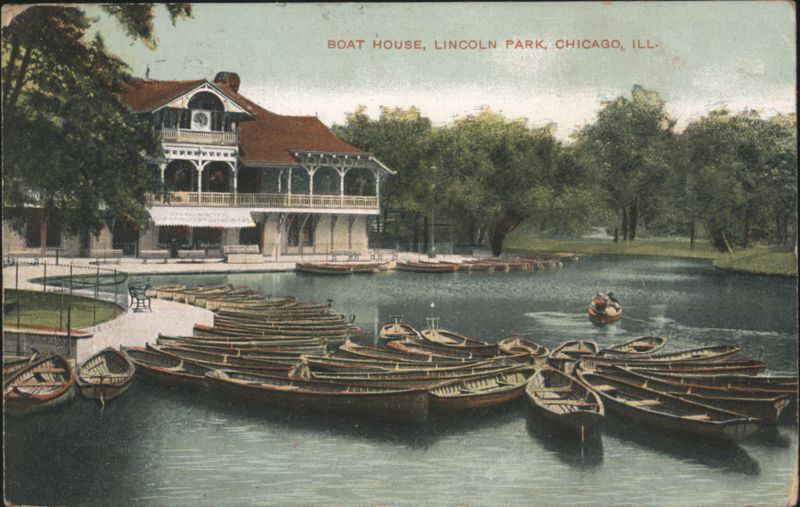 Boat House, Lincoln Park, Chicago, Illinois