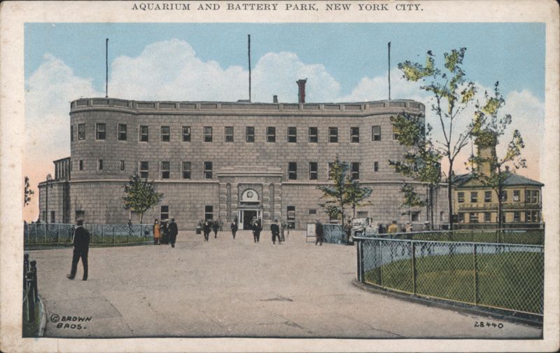 Aquarium and Battery Park, New York City