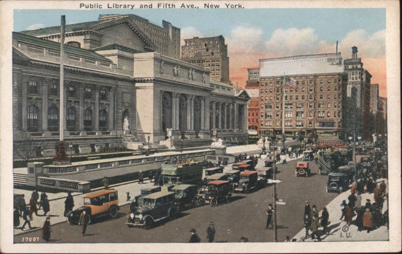 New York Public Library & Fifth Ave