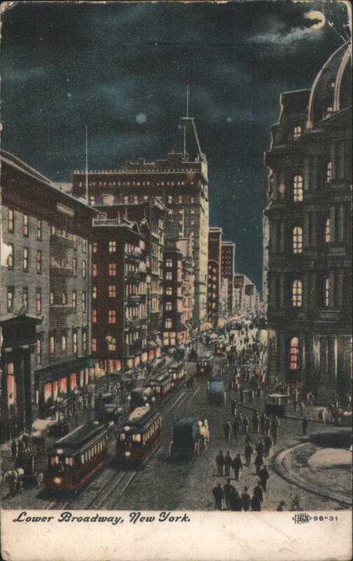 Lower Broadway, New York