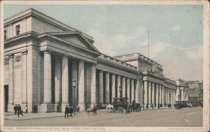 Pennsylvania Station, East Facade New York
