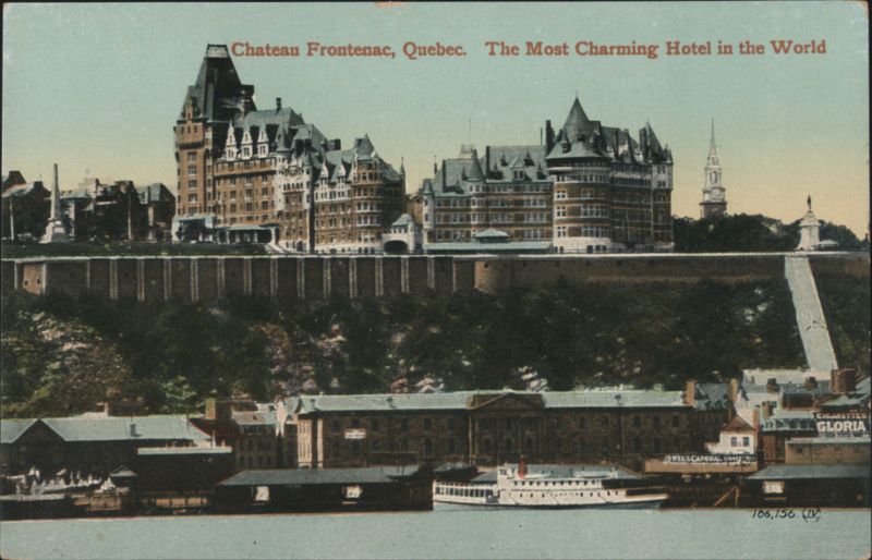 Chateau Frontenac, The Most Charming Hotel in the World Quebec QC Canada