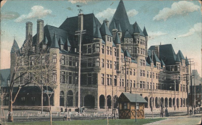 Place Viger Hotel & CPR Station Montreal QC Canada