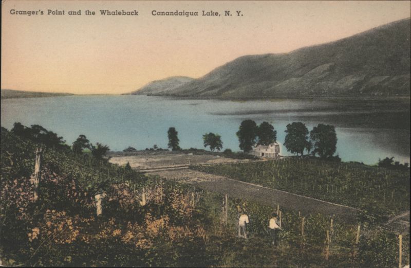 Granger's Point and The Whaleback, Canandaigua Lake New York