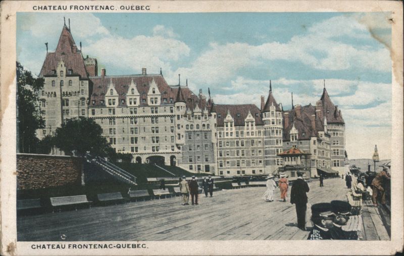 Chateau Frontenac Québec QC Canada Quebec