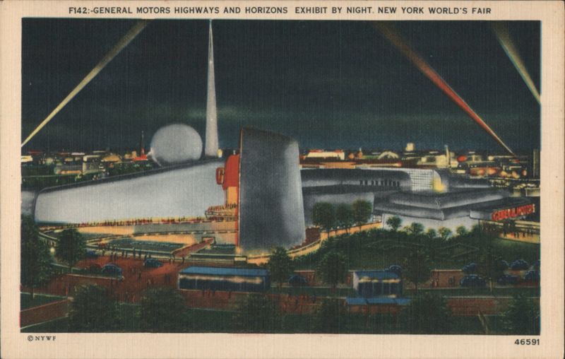 General Motors Highways and Horizons Exhibit by Night New York