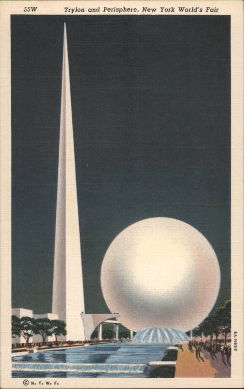 Trylon and Perisphere, New York World's Fair