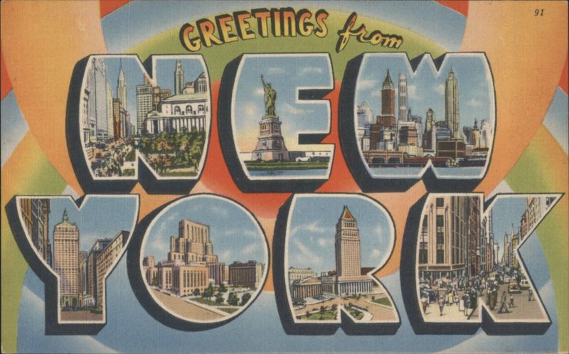 Greetings from New York City Landmarks
