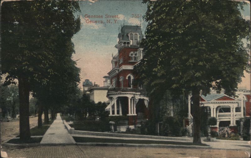 Genesee Street, Geneva, N. Y. New York
