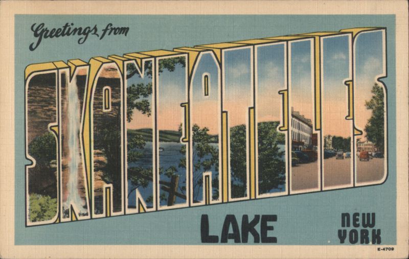 Greetings from Skaneateles Lake, New York