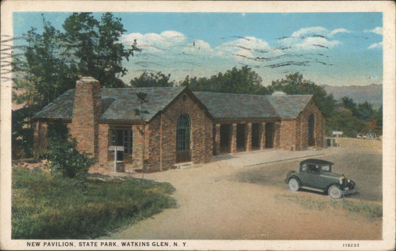 New Pavilion, State Park, Watkins Glen New York