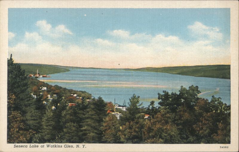 Seneca Lake at Watkins Glen, NY New York