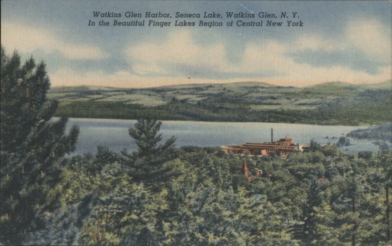 Watkins Glen Harbor, Seneca Lake, Finger Lakes Region, NY New York