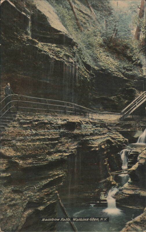 Rainbow Falls, Watkins Glen, N.Y. New York