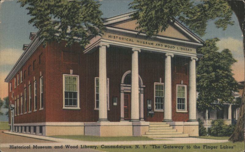 Historical Museum and Wood Library, Canandaigua New York