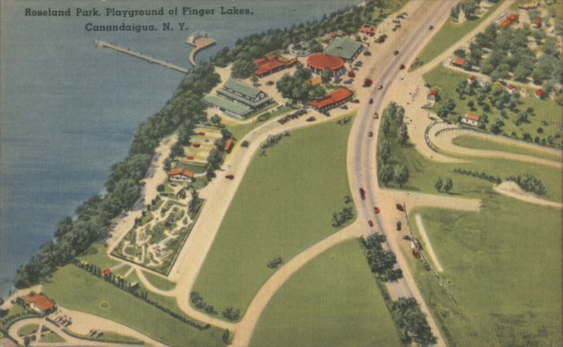 Roseland Park, Playground of Finger Lakes Canandaigua New York