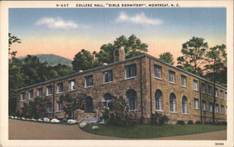 College Hall, Girls Dormitory, Montreat North Carolina