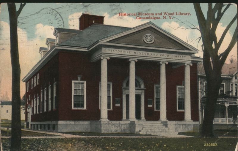 Historical Museum and Wood Library, Canandaigua, NY New York
