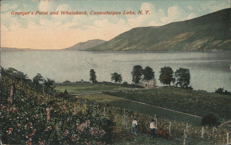 Granger's Point and Whaleback, Canandaigua Lake, NY New York