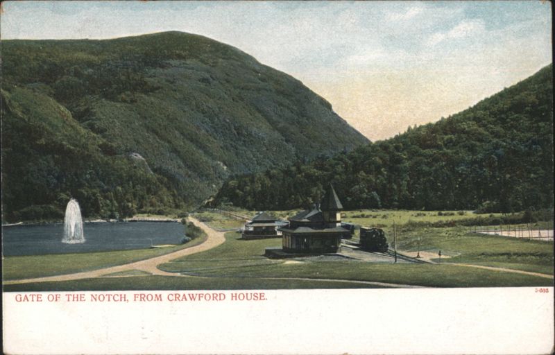 Gate of the Notch, From Crawford House New Hampshire