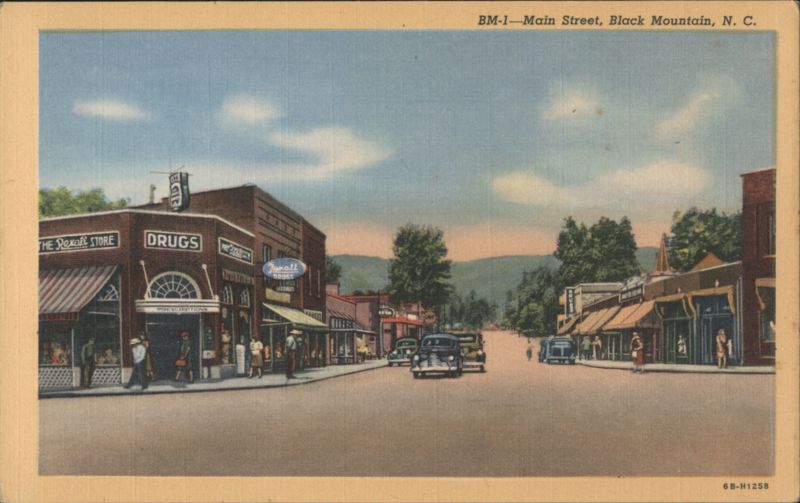 Main Street, Black Mountain, NC North Carolina
