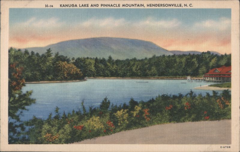 Kanuga Lake and Pinnacle Mountain Hendersonville North Carolina