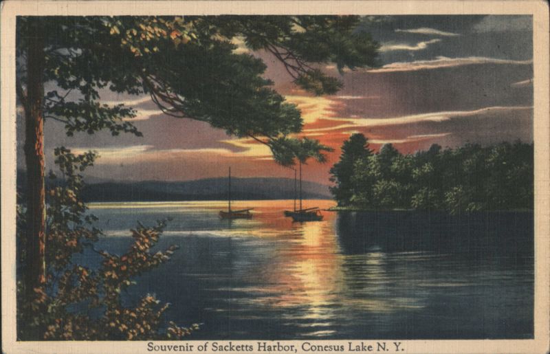 Sunset, Sacketts Harbor, Conesus Lake New York