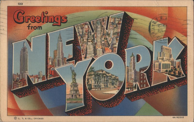 Greetings from New York City Landmarks