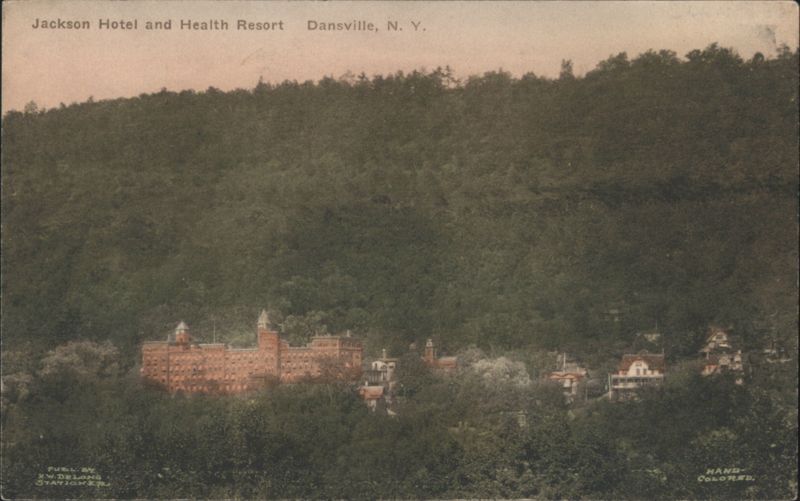 Jackson Hotel and Health Resort, Dansville, NY New York