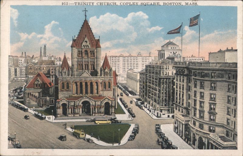 Trinity Church, Copley Square, Boston Massachusetts