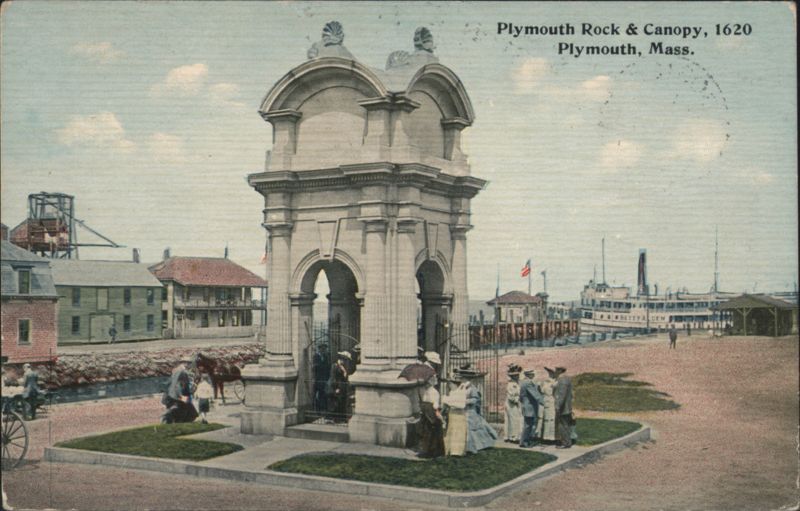 Plymouth Rock & Canopy, 1620 Massachusetts