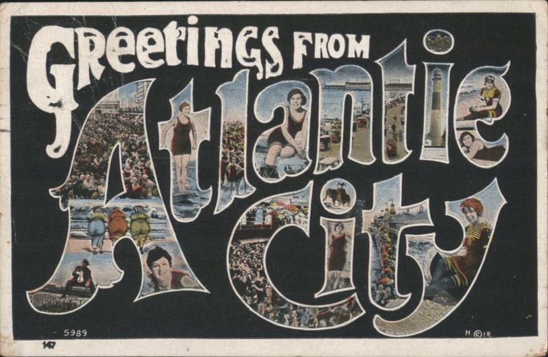 Greetings from Atlantic City, NJ New Jersey