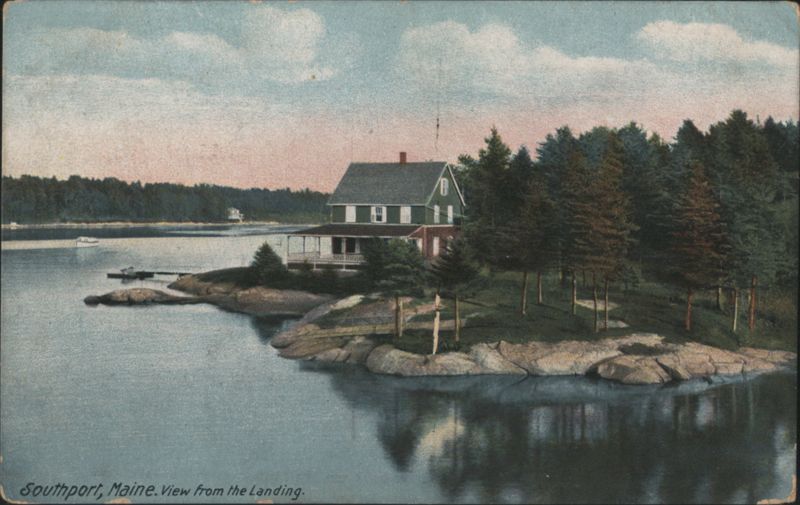 House on Island, Southport, Maine