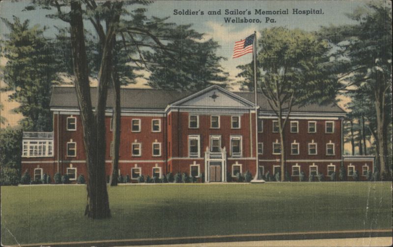 Soldier's and Sailor's Memorial Hospital, Wellsboro Pennsylvania