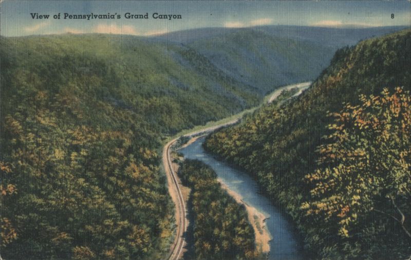 View of Pennsylvania's Grand Canyon