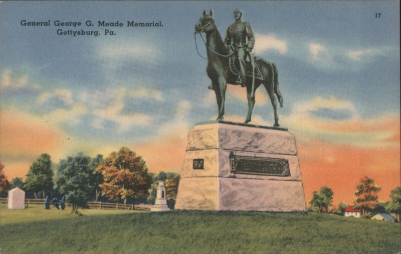 General George G. Meade Memorial, Gettysburg, PA Pennsylvania