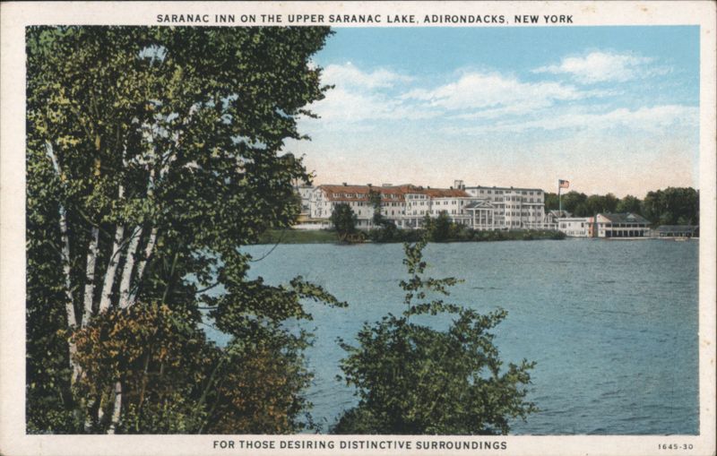 Saranac Inn on Upper Saranac Lake, Adirondacks, NY New York