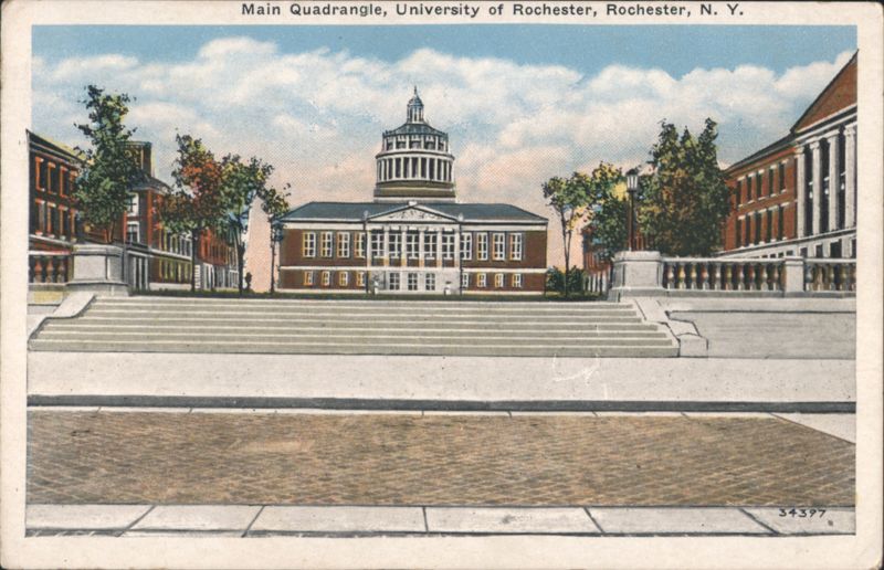 Main Quadrangle, University of Rochester, Rochester, N. Y. New York