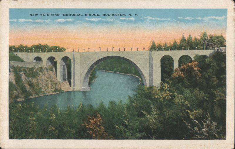 New Veterans' Memorial Bridge, Rochester New York