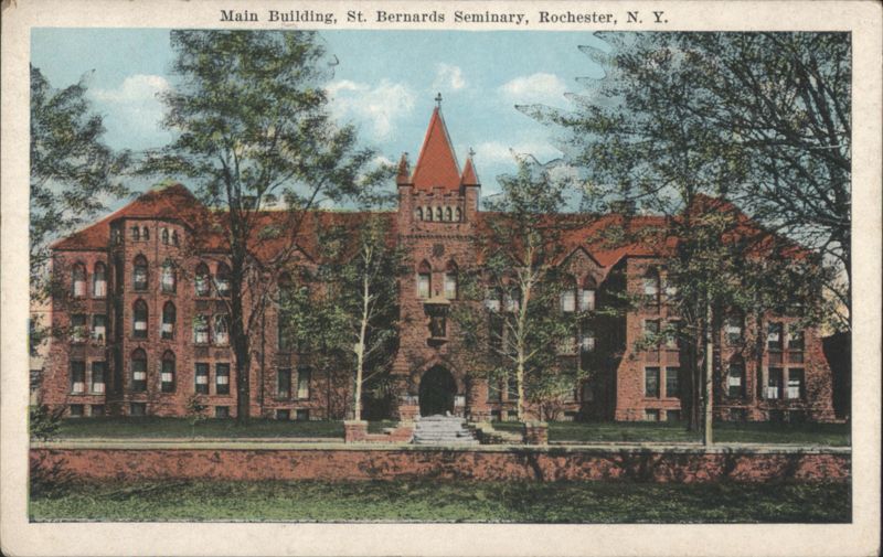 Main Building, St. Bernards Seminary, Rochester, N. Y. New York