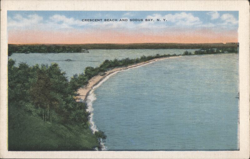 Crescent Beach and Sodus Bay Sodus Point New York