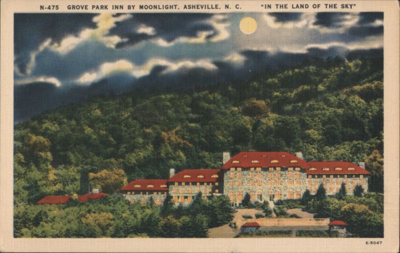 Grove Park Inn by Moonlight, Asheville, NC North Carolina