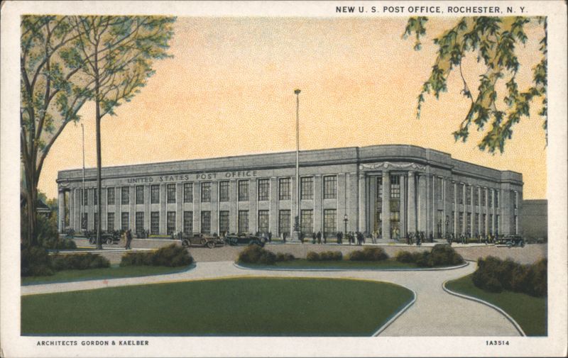 New U. S. Post Office, Rochester, NY New York Gordon & Kaelber