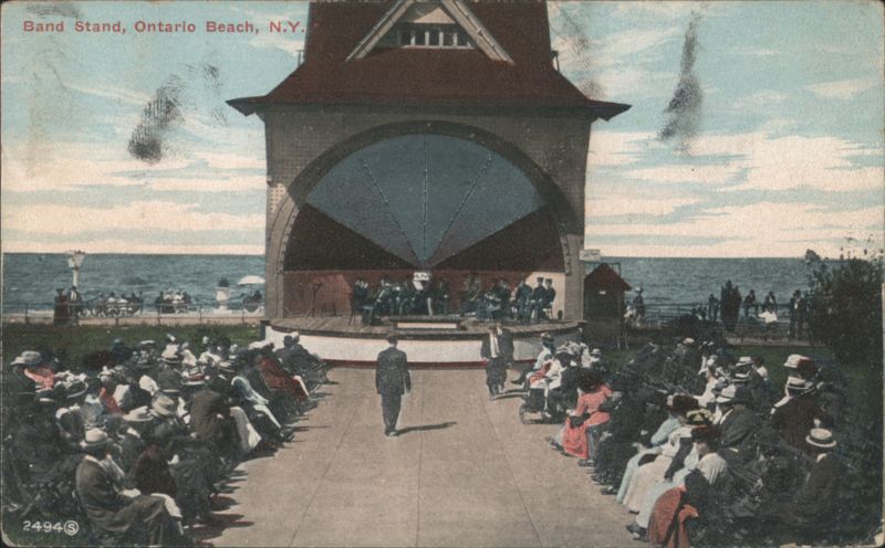 Band Stand, Ontario Beach, N.Y. Rochester New York