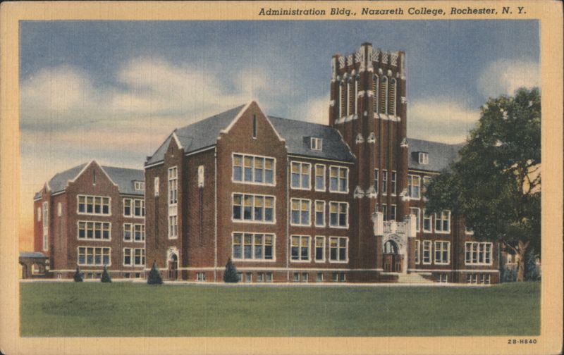 Administration Bldg., Nazareth College, Rochester, N. Y. New York
