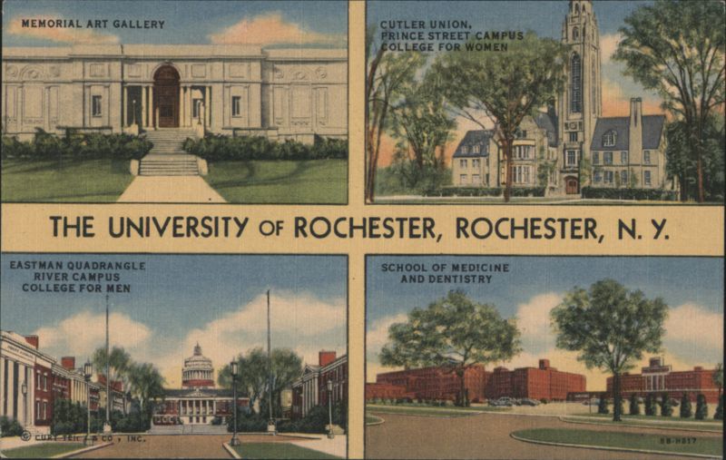 University of Rochester, NY - Memorial Art Gallery, Cutler Union New York
