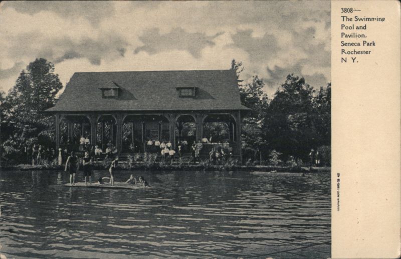 Swimming Pool and Pavilion, Seneca Park Rochester New York