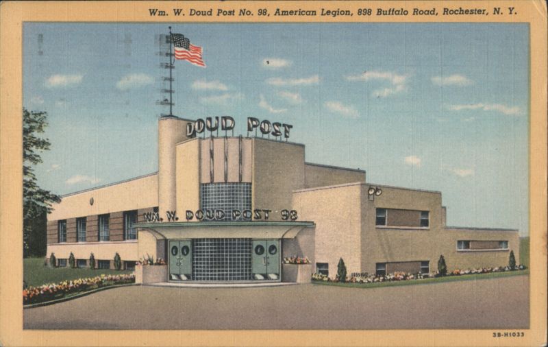 Wm. W. Doud Post No. 98, American Legion Home Rochester New York